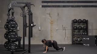 Quadruped Kettlebell Pull Through Exercise