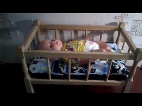 Обзор на мини кроватку для Беби Бона!! - YouTube