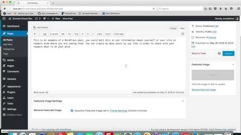Genesis Featured Image Check Box