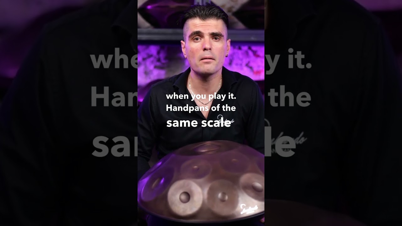 Same scale but made by different makers #handpan #handpanmaker #handpanshop #handpanmusic #hangdrum