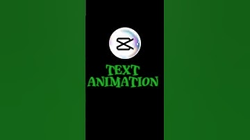 Capcut | Text Animation Tutorial ✨😊 #viral #edit #editor #effects #tutorial
