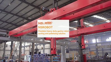Precision heavy duty loading truss/gantry robot