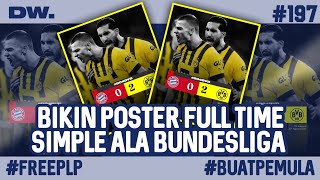 SIMPLE‼️BIKIN POSTER FULL TIME ALA BUNDESLIGA DI PIXELLAB || PIXELLAB TUTORIAL|| PIXELLAB EDITING screenshot 1
