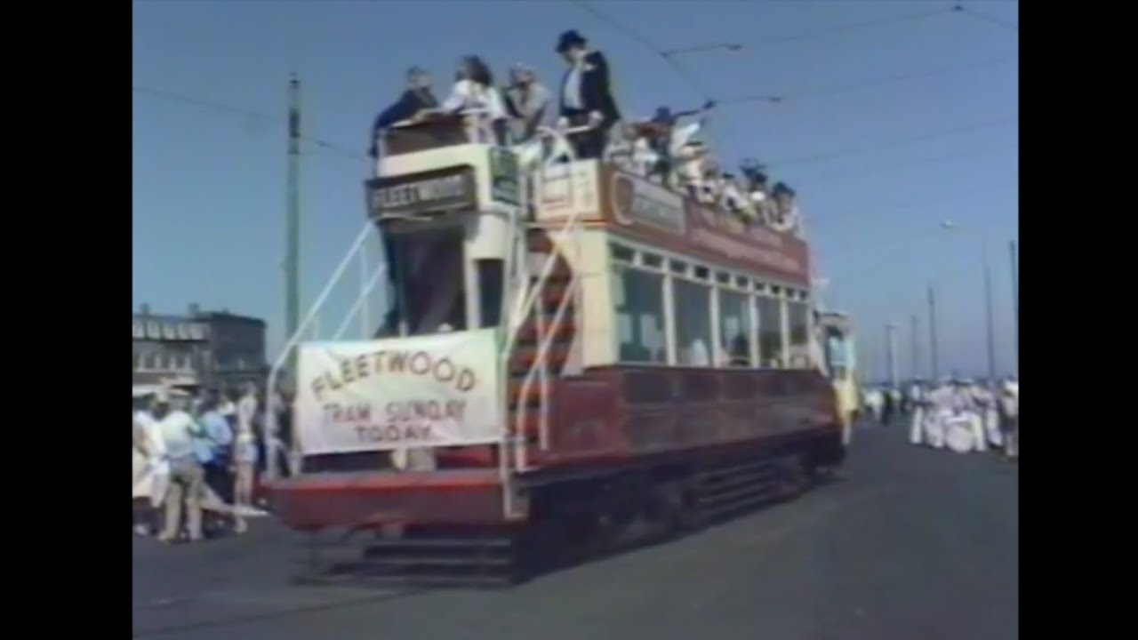 Fleetwood (Blackpool) Tram Sunday 1989