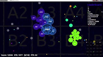 Agar.io - Insane Real Time Split Running! (Part#1)