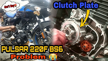 Bajaj Pulsar 220f bs6 | Clutch Plate Change | Problem 😰