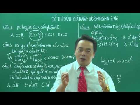 Video Chữa đề thi trắc nghiệm Toán - Lớp 12 - Thầy Lê Bá... - youtube