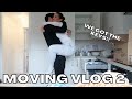 MOVING VLOG TWO (Old Empty Apartment Tour) | Dionne Crowe