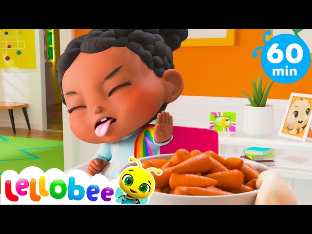 Yummy, Yes Eat Veggies! - Vegetable Song | Baby Nursery Rhyme Mix - Preschool Playhouse Songs class=