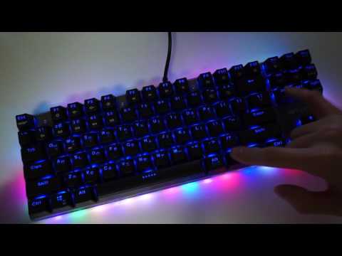 한성컴퓨터 MKL16S XRGB 기계식키보드 XRGB LED 모드 2