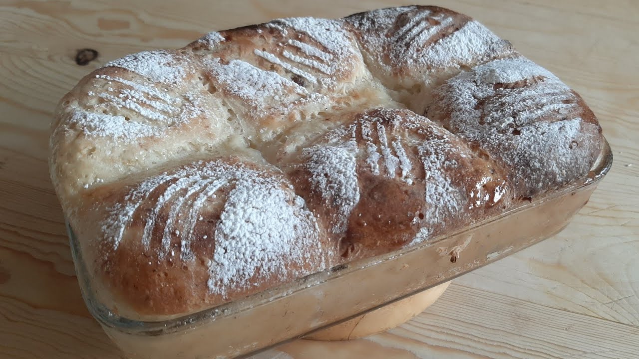 Buchteln Banana🍌🥯بوشتيلن بالموز||pku kitchen