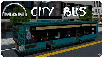 How to Build a City Bus in Minecraft (MAN Lion