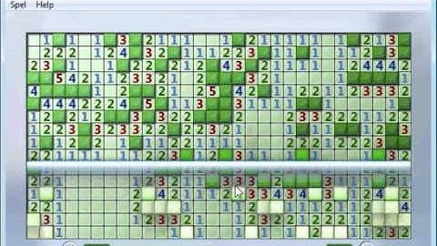 Timelapse 002 - Minesweeper 2 at quadruple speed