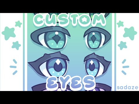 How I Edit Custom Eyes! | All-Programs Tutorial | Step by Step ☆