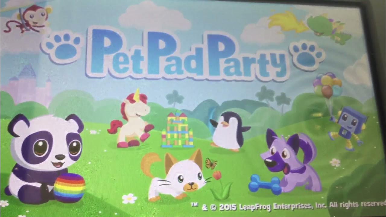 PET pad party YouTube