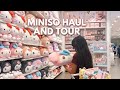 Aesthetic MINISO HAUL &amp; Store Tour💗 | Cute Supplies &amp; Items | MINISO | Day in my Life