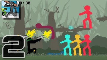 Anger of Stick 5 Gameplay Part 2 |  Level 3 - Level 4