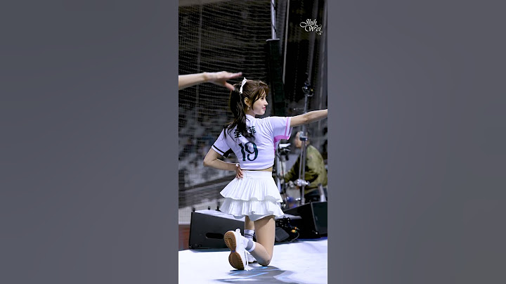 20250221 2025 WBC棒球經典賽資格賽 局間表演 疾風街道 은비 恩菲 CAM