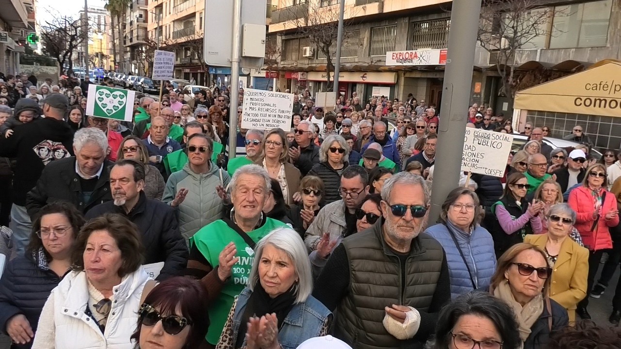 Concentració per la Defensa de la Sanitat Pública