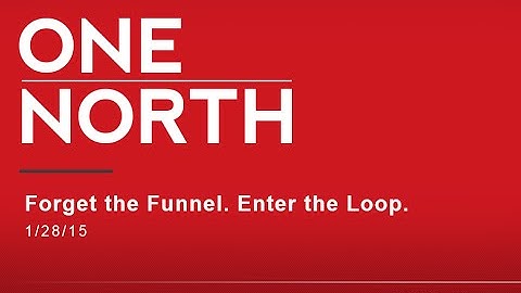 #1NWebinar - Forget the Funnel. Enter the Loop.