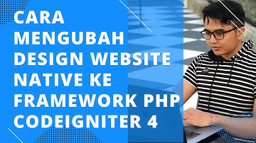 Cara Mudah Mengubah Desain Website Native kedalam Framework PHP CodeIgniter 4 - Routing & Controller