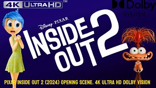 Pixar Inside Out 2 (2024) Opening Scene. 4K Ultra HD Dolby Vision. #pixar