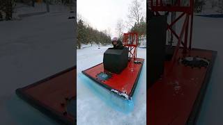One Man Builds Working Electric Hovercraft
