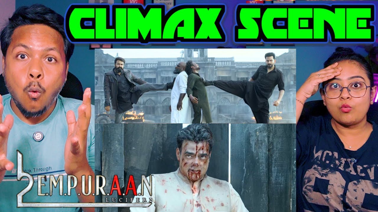 L2 Empuraan Climax Scene | Full Movie Reaction | part 6