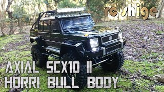 ラジコンカー オフロード Axial Racing SCX10 II HORRI BULL BODY with