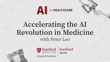AI in Healthcare Series: Accelerating the AI Revolution in Medicine, with Peter Lee, Microsoft