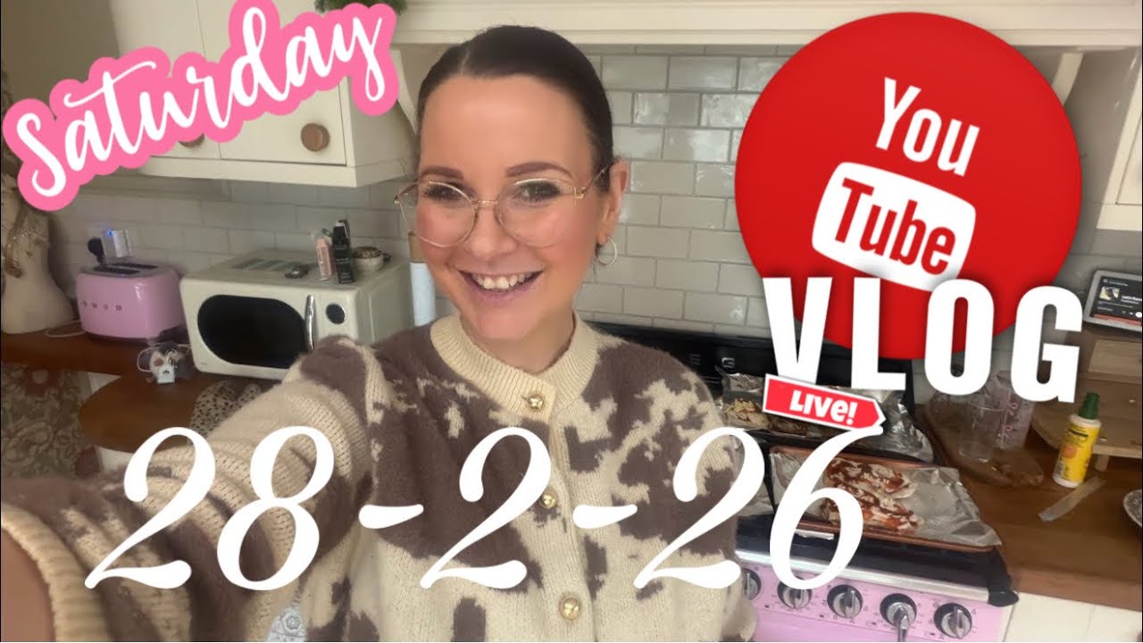 Видеоблог о повседневной жизни в Англии, суббота 🏴󠁧󠁢󠁥󠁮󠁧󠁿 28 февраля 2026 г. @MrsPinkyCrazyBagLady...