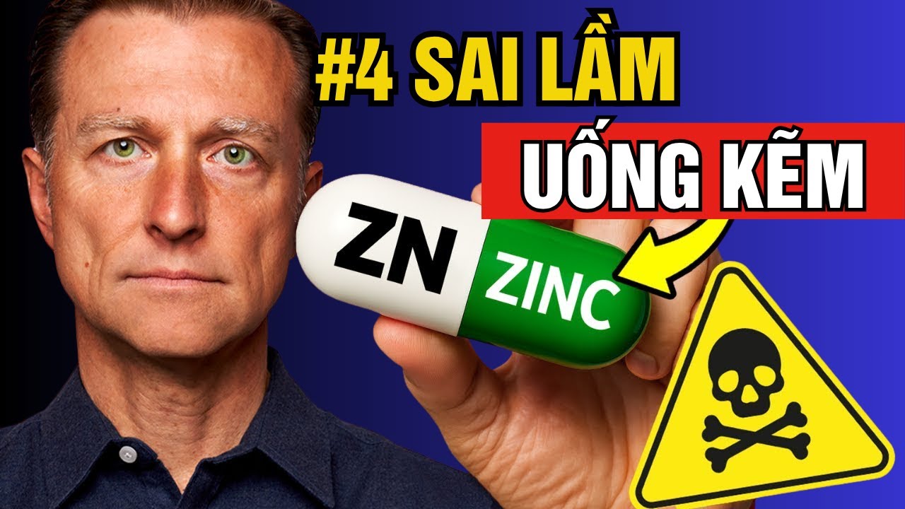 #4 Sai Lầm Nguy Hiểm Khi Uống Bổ sung Kẽm | Bs. Eric Berg