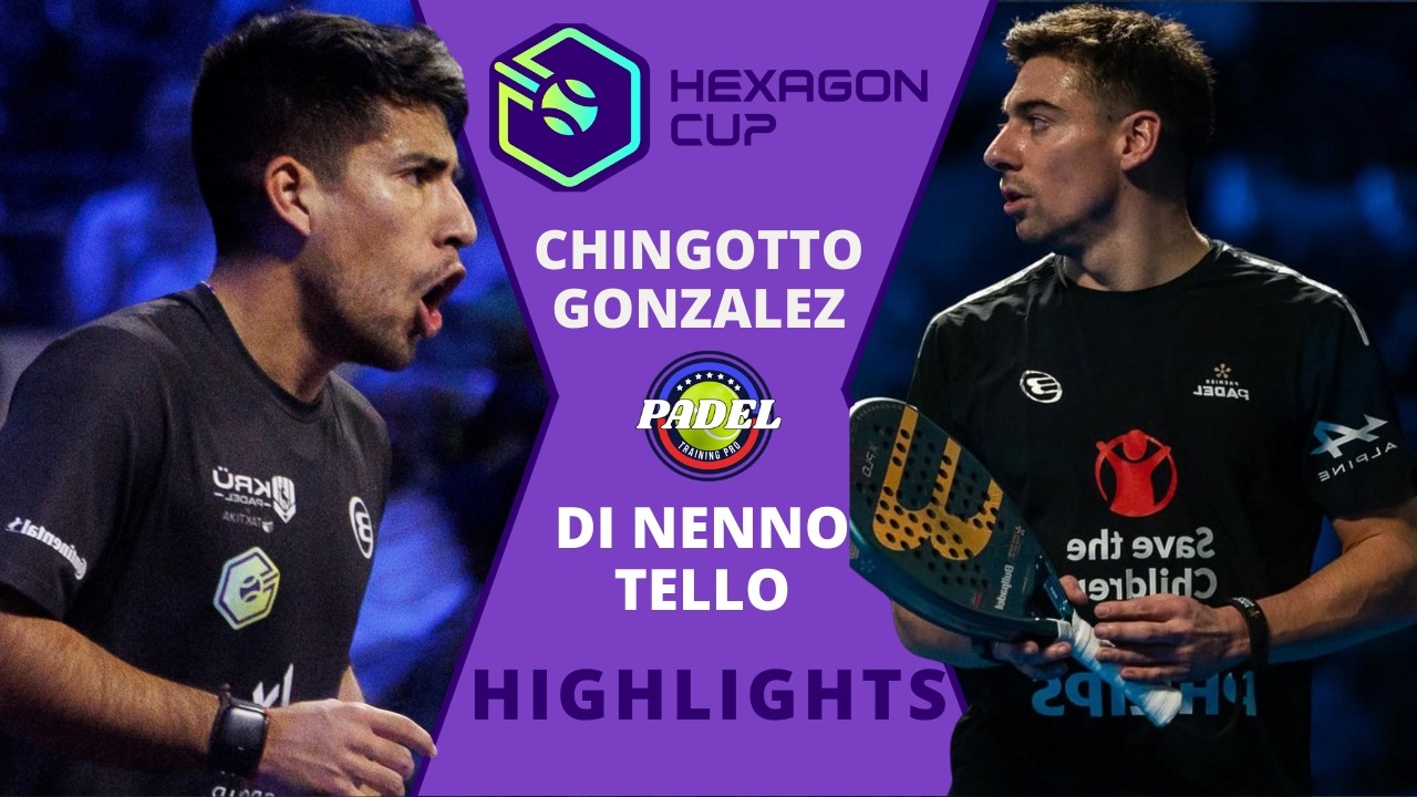 👉 ¡INTENSIDAD MÁXIMA! Chingotto / González vs Di Nenno / Tello | Hexagon Cup 2026