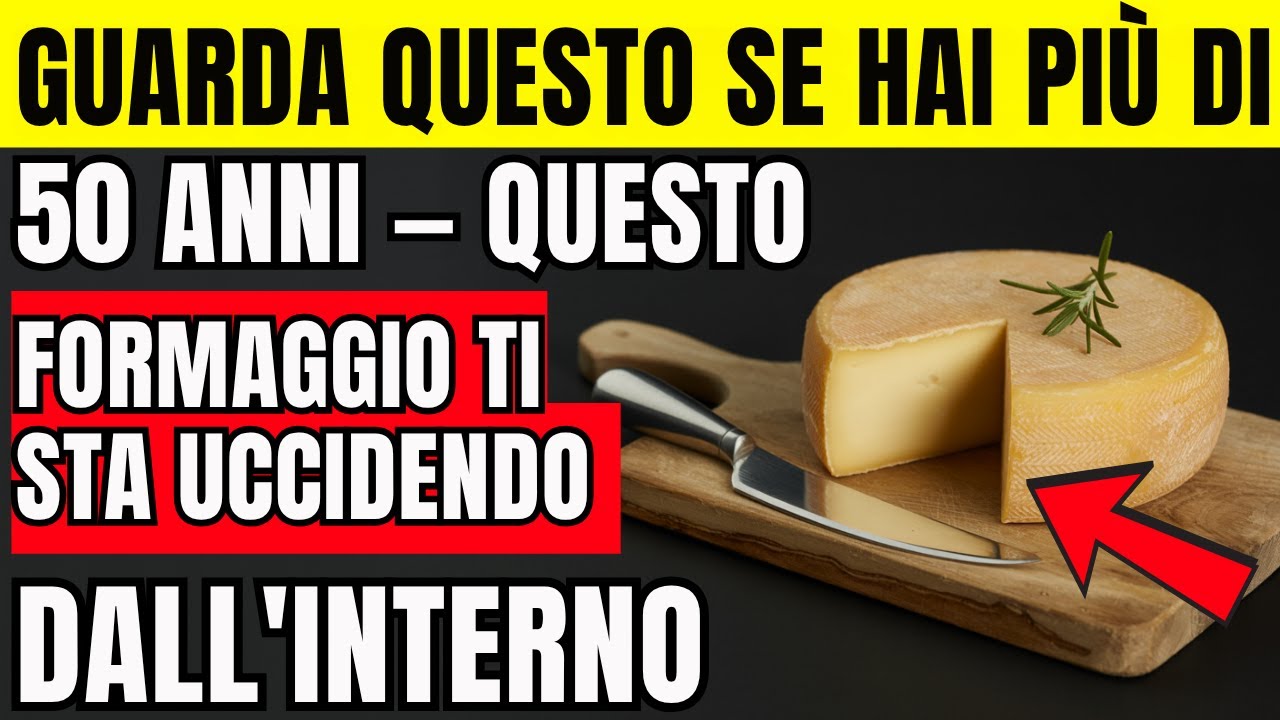 Non mangiare mai questi 4 formaggi se hai più di 60 anni. Mangia invece ...