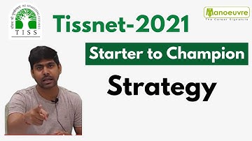 TISSNET 2021 - Starter to Champion Strategy - Target Tiss | Sure shot Selection by Manoeuvre