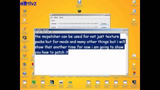 Minecraft-How to install HD texture packs using mcpatcher(mcpacher download in description)