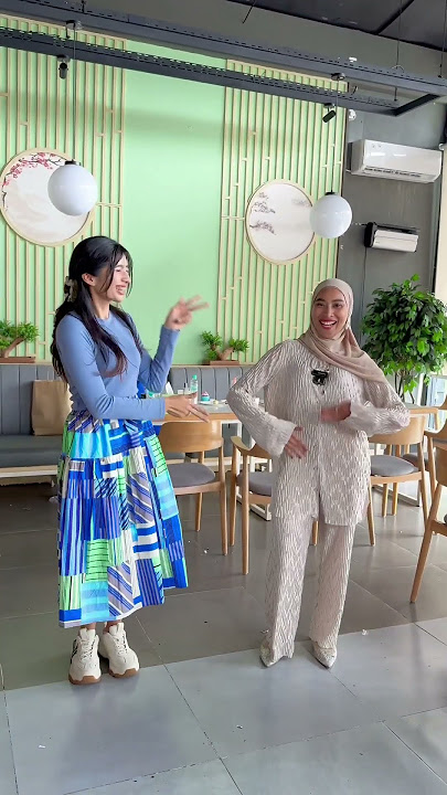 BUNDA LEIKA KETEMU BESTI SEFREKUENSI ADA MAMI DISTA, ALUNA AMANDA, DINAR & QAIREEN #leika #shorts