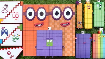 Looking for Numberblocks NEW 2000 399 Puzzle Tetris Shape ASMR  | Numberblocks Satisfying Video