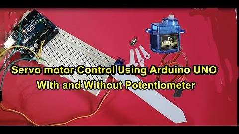 Servo Motor Control using Arduino UNO | How to control servo motor using Arduino | servo motor move