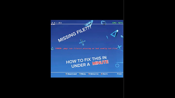 HOW TO FIX TXT FILE ERROR ON PKGi (PS3)
