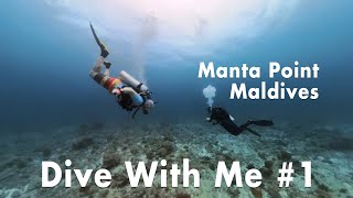 Dive With Me #1: Manta Point, Moofushi, Maldives (2024-01-13)