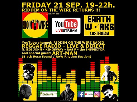Riddim on the Wire Reggae Radio Live Stream