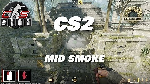 CS2 - Smoke Ancient T Spawn (left) to Red Room