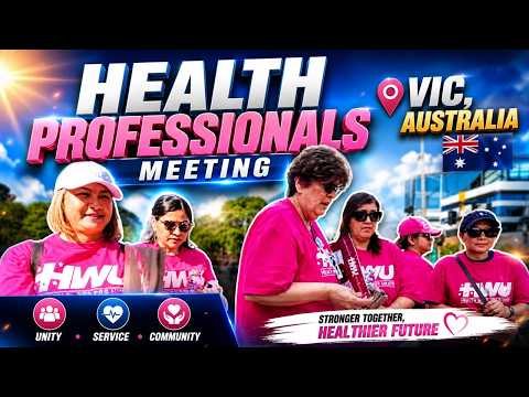 HEALTH PROFESSIONALS MEETING VIC AUS