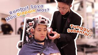 AKHIRNYA POTONG RAMBUT LAGI TAPI SAMA MAS MAS TAIWAN ! #HeniVlog #TAIWANVLOG