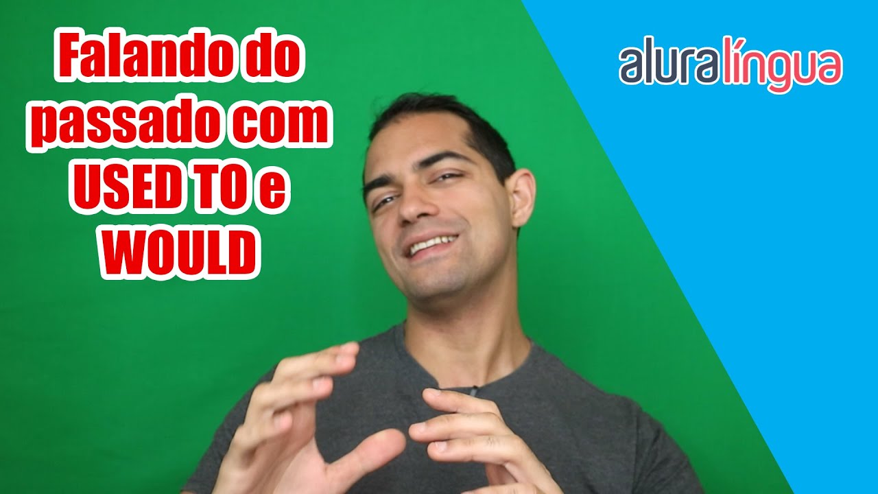 Falando do passado com USED TO e WOULD em inglês
