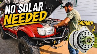 CS-144 Alternator Upgrade MASSIVE 4 Core Radiator for the 4Runner