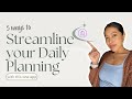 This Totally Changed My Daily Planning Routine!