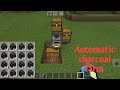 how to make very easy charcoal farm in Minecraft