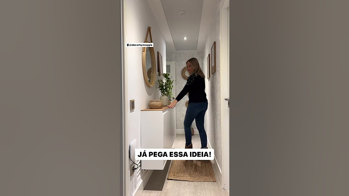 PEGA ESSA DICA QUANDO FOR DECORAR SEU CORREDOR APROVEITAMENTO MELHOR O ESPAÇO #home #trends